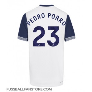 Tottenham Hotspur Pedro Porro #23 Replik Heimtrikot 2024-25 Kurzarm